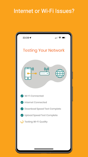 Android application Nextlink Support screenshort