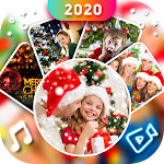 Cover Image of Скачать Christmas Video Maker with Music 2021 1.0 APK