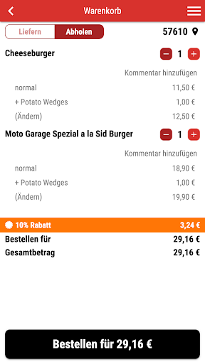 Moto Garage Diner Screen 2