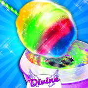 Sweet Colorful Cotton Candy Maker-Rainbow Carnival