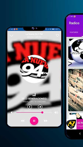 Android application Live radio France fm screenshort