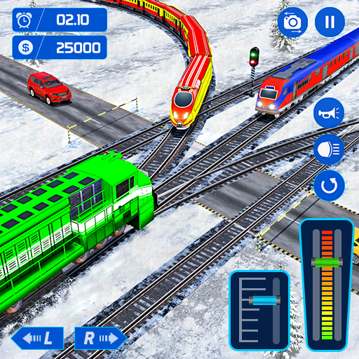 Railway Train Simulator Games apkpoly screenshots 6