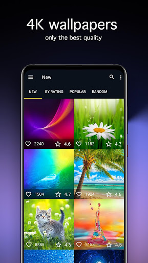 Android application Wallpapers for Huawei 4K screenshort