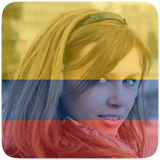 Colombia Flag Profile Picture icon