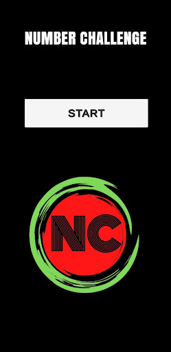 Android application NUMBER CHALLENGE screenshort
