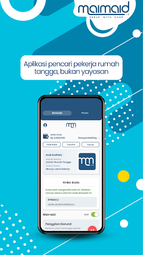 Android application MaiPartner screenshort