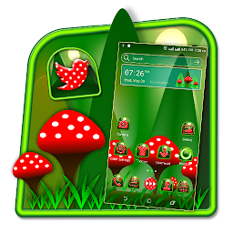 Icon image Red Mushroom Green Theme