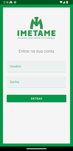 Android application Alocação screenshort
