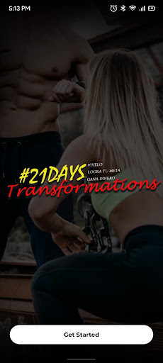 Android application 21Daystransformations screenshort