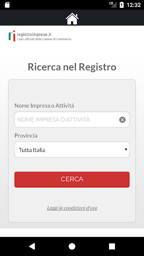 registroimprese.it Screenshot 1 - AppWisp.com