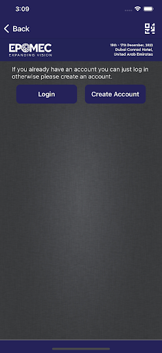 EPOMEC App Screen 2
