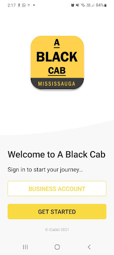 Android application A Black Cab screenshort