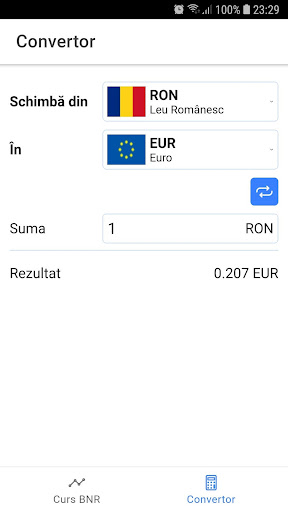 Curs Valutar BNR - Stiri Recen Screenshot 2 - AppWisp.com