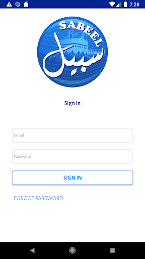 Android application Sabeel Drivers screenshort