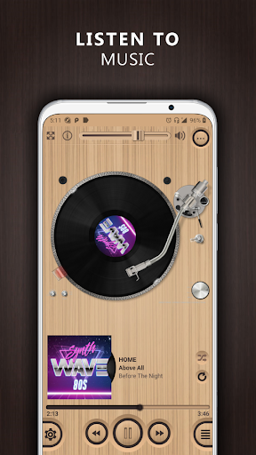 Android application Vinylage Audio Player screenshort
