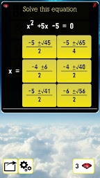 Math Operations - Equations - Fractions