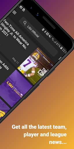 LSU Tigers Football News Screen 2