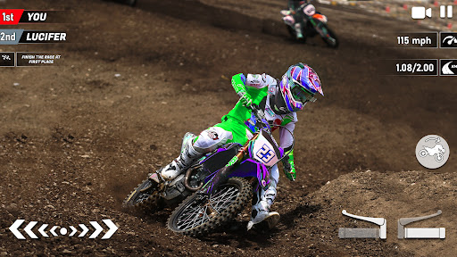 Android application Mx Dirt Bike - Motocross Games screenshort