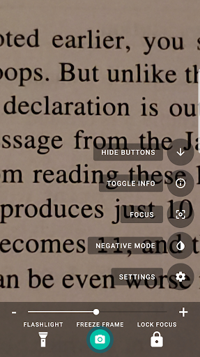 MagnifierPlus & Flashlight Screen 3