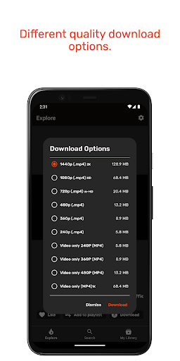 Android application Videocamp: Offline Video screenshort