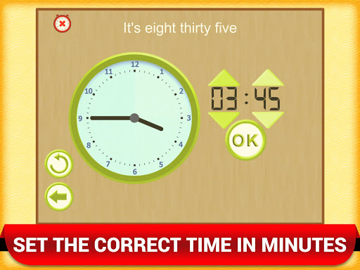 Learning Clock Math Time Game Screen 3