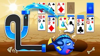 Game screenshot Пасьянс: Спасите Рыбку hack