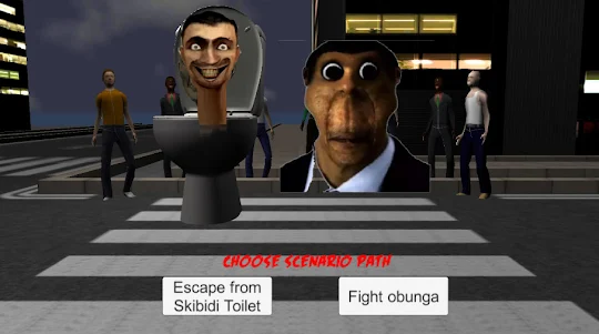 Night Skibidi Toilet Simulator
