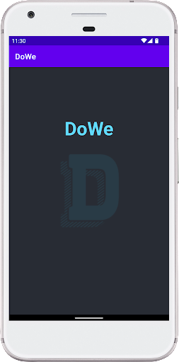 Android application DoWe screenshort