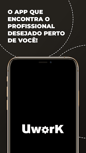 Android application UworK Contrate serviços grátis screenshort