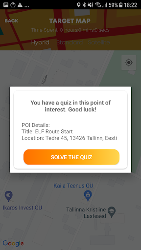 Android application ELF Learning screenshort