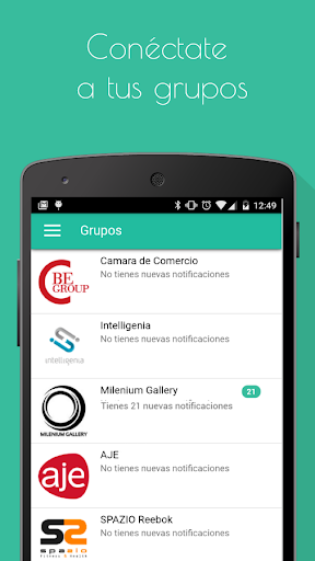 Android application SISCAPP screenshort