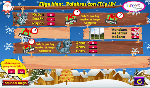 Juguemos con los Fonemas -Demo Screen 3