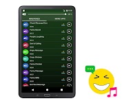screenshot of Funny SMS Tones and Sounds