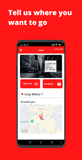 Click Taxi | Book ride now Screen 2