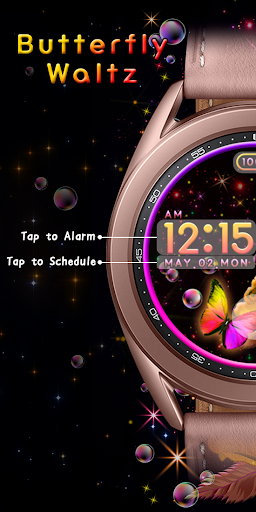 Butterfly Waltz_Watchface Screen 2