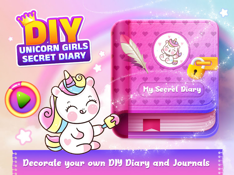 DIY Unicorn Girls Secret Diary - 9.0 - (Android)
