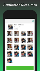Screenshot 9 Stickers - Paco El Titere Pack android