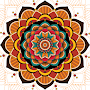 Mandala Paint: Color by Number