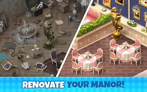 تحميل لعبة Manor Cafe مهكرة 2022 للاندرويد 4