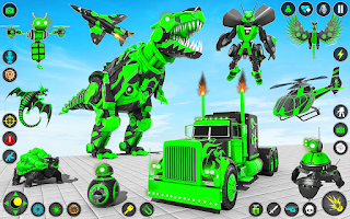 Multi Robot Car Transform Game - Screenshot 2