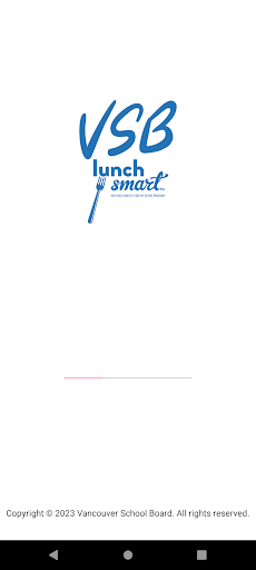 Android application VSB LunchSmart screenshort