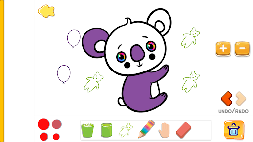 Cute Koala Panda Coloring Book