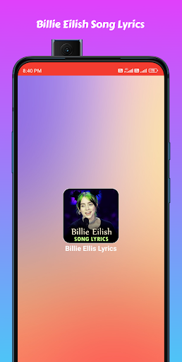 Android application Billie Eilish Song Lyrics screenshort