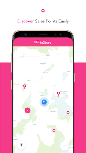 Android application rem inStore screenshort