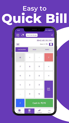 Billing App & Daily Expenses Screen 2