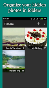 Hide Photos, Video and App Loc Captura de pantalla