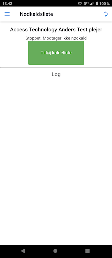 Access Technology Nødkald Screen 3