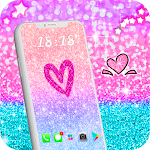 Cover Image of Unduh Glitter wallpapers - Cute back  APK