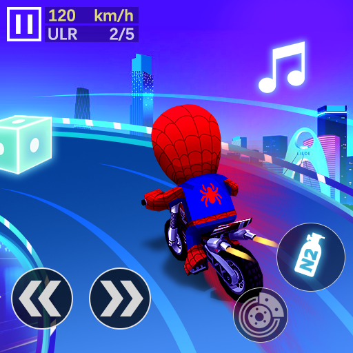 Beat Racing:Car&Müzik oyunu Windows'ta İndir