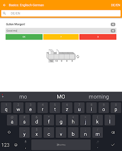 dict.cc+ dictionary Ekran görüntüsü